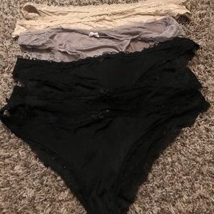 Victoria’s Secret large panties 6 pairs bikini